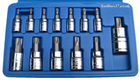 Us Pro 13PC STAR BIT SOCKETS