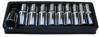 10PC.1/2DR.DEEP SOCKETS 13-24MM