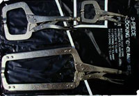 BERGEN 3pc C. CLAMP SET