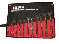 12PC. COMBination SPANNER SET 8-19MM