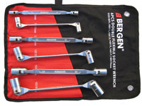 6PC.DOUBLE FLEXI WRENCH SET 8-19mm