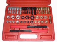 42PC UNF, UNC & METRIC RETHREADER KIT