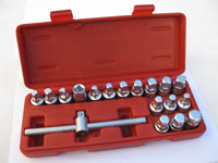 18PC. DRAIN PLUG SET