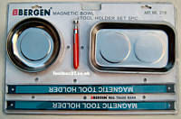 Bergen 5pc Magnetic tray & Tool Holder Set