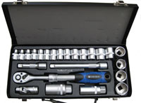 24PC 3/8" DR. EXTENDABLE SOCKET SET US PRO