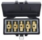FRANKLIN 5 pce Drain Plug Key Set
