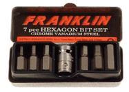 Franklin Tools 7pce Hexagon Set 4-10mm 3/8"dr (4380)