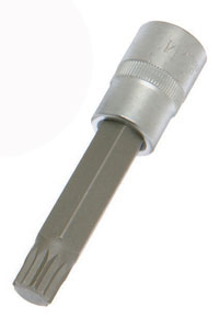 Franklin Spline Socket M8x100mm 1/2dr (5408)