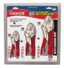 Franklin Tools Crescent Lock Grip Pliers Set (ACLP3)