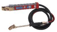 Franklin Tools Airline Tyre Gauge Twin Clip On 1.8m (ALG35)