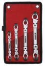 Franklin Tools 4 pce Flare Nut Ratchet Wrench Set   (AT754)
