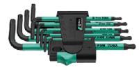 Franklin Tools Wera 9pce Tamper Torx Wrench Set (AW4334)