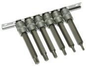 FRANKLIN 6pc Long Star Bit Skt Set 3/8"dr