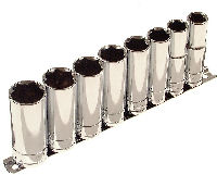 Franklin Tools 8pce MM Deep Sockets 1/2"dr (TA715)