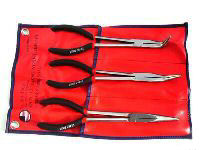 US PRO TOOLS 3pc 11" LONG NOSE PLIERS 
