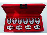 US PRO TOOLS 10pc CROWFOOT WRENCH (US) 