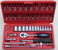 BERGEN 46pc 1/4"Dr SOCKET SET