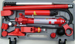 US Pro Tools 10 Ton Hydraulic Body Repair Set,  Porta Power