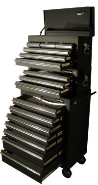 Buffalo Box 3pc 16 Ball Bearing Drawer Tool Sorage Cabinet