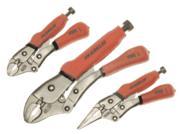 FRANKLIN 3pc PROFESSIONAL LOCKING PLIERS