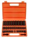 FRANKLIN 37pc 3/8" & 1/2"Dr IMPACT SOCKETS SET