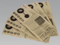 Dust Collection Bags for VMA912, VMA913 Pack of 5 (List Price £39.95 exc VAT) 186/83132BOK