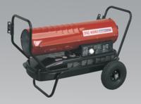Space Warmer Paraffin/Kerosene/Diesel Heater 100,000Btu/hr with Wheels (List Price £699.95 exc VAT) AB1008
