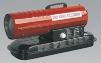 Space Warmer Paraffin/Kerosene/Diesel Heater 70,000Btu/hr without Wheels (List Price £519.95 exc VAT) AB708