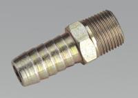 Male Screwed Tail Piece 3/8"BSPT - 1/2" Hose Pack of 5 (List Price £8.95 exc VAT) AC42