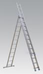 Aluminium Extension Combination Ladder 3x12 EN 131 (List Price £399.95 exc VAT) ACL312