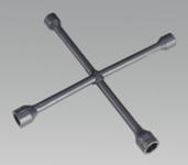 Lug Wrench 4-Way 17, 19, 21, 22mm (List Price £8.45 exc VAT) AK2090