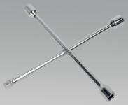 Lug Wrench 1/2"Sq Drive 4-Way 17, 19, 21mm (List Price £9.95 exc VAT) AK2093