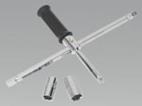 High Speed Wheel Brace 1/2"Sq Drive with 17 & 19, 21 & 23mm Sockets (List Price £29.95 exc VAT) AK2094