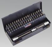 TRX-Star/Spline/Hex Bit Set 44pc (List Price £46.95 exc VAT) AK2192