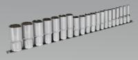 Socket Set 20pc 3/8" & 1/2"Sq Drive Deep WallDrive Metric (List Price £62.95 exc VAT) AK2698