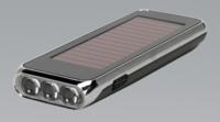 LED Torch Rechargeable Solar Panel & Dynamo (List Price £29.95 exc VAT) AK3308