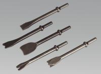 Air Hammer Chisel Set 5pc .401" Shank (List Price £14.95 exc VAT) AK50