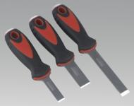 Rigid Blade Scraper Set with Hammer Cap 3pc (List Price £16.95 exc VAT) AK524