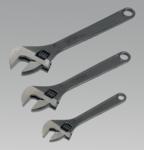 Adjustable Wrench Set 3pc Rust Resistant (List Price £33.95 exc VAT) AK607
