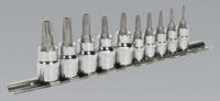 Security TRX-TS Socket Bit Set 10pc 1/4" & 3/8"Sq Drive (List Price £29.95 exc VAT) AK6227