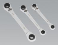 Ratchet Spanner Set 3pc Reversible 4-in-1 (List Price £74.95 exc VAT) AK6388