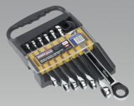 Combination Ratchet Spanner Set 7pc Metric (List Price £79.95 exc VAT) AK63907