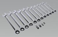 Combination Ratchet Spanner Set 16pc Metric (List Price £139.95 exc VAT) AK63912