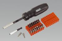 Gearless Screwdriver with 33pc Bit Set (List Price £24.95 exc VAT) AK6498