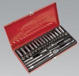 Socket Set 41pc 1/4"Sq Drive Metric/Imperial (List Price £57.95 exc VAT) AK690