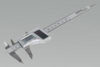 Digital Vernier Calliper 0-150mm/0-6" Stainless Steel Solar Powered (List Price £79.95 exc VAT) AK9625EV