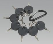 Micro TRX-Star Bit Set on Keyring 7pc (List Price £8.95 exc VAT) AK97314