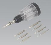 Precision Ratchet Stubby Screwdriver 16-in-1 (List Price £9.95 exc VAT) AK97315