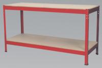Workbench 1.53mtr Steel Wooden Top (List Price £149.95 exc VAT) AP1535