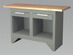 Workbench with 2 Drawers - Ball Bearing Runners Heavy-Duty (List Price £349.95 exc VAT) AP2020BB